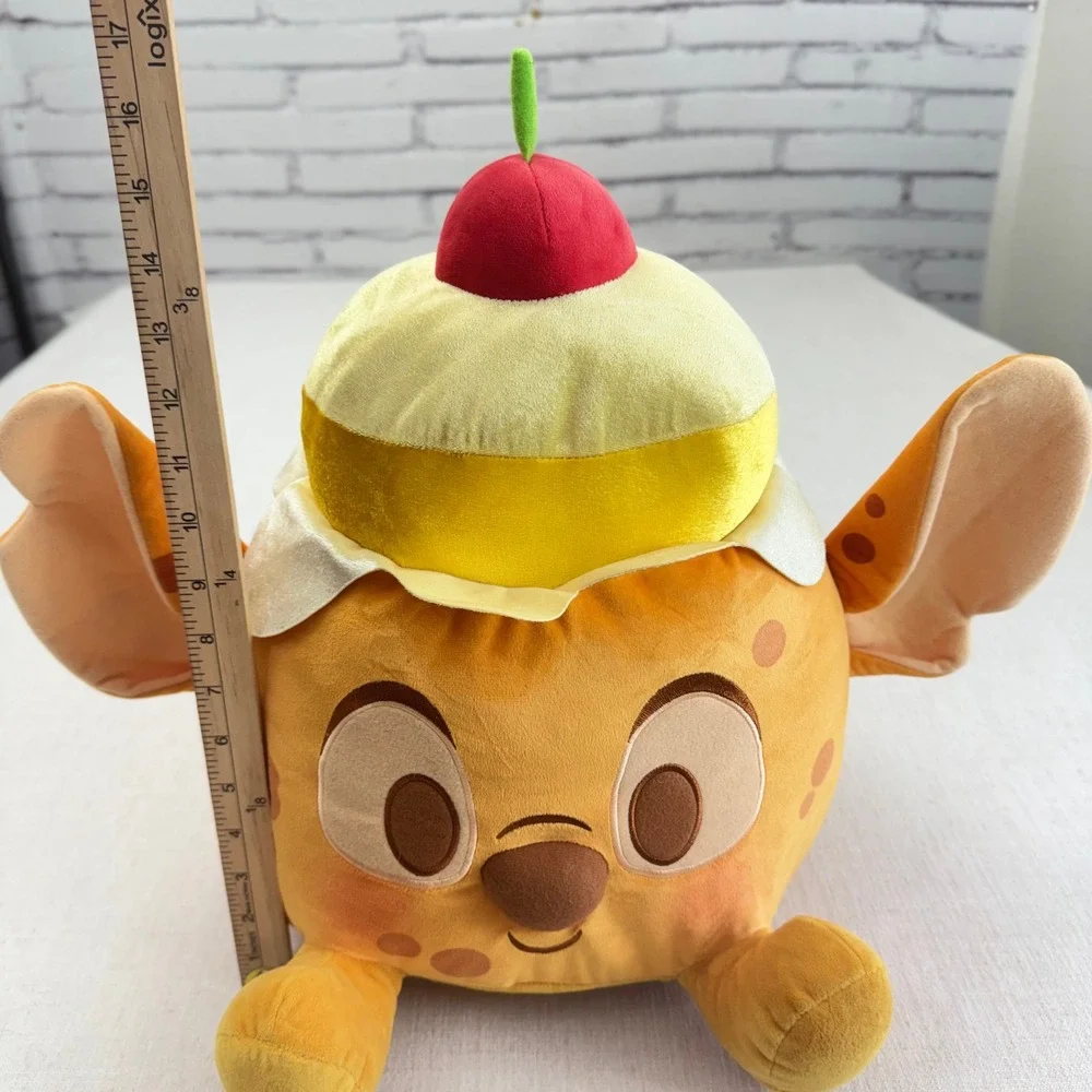 Disney Parks Munchlings Stitch Pineapple‎ Upside Down Cake Jumbo Plush
